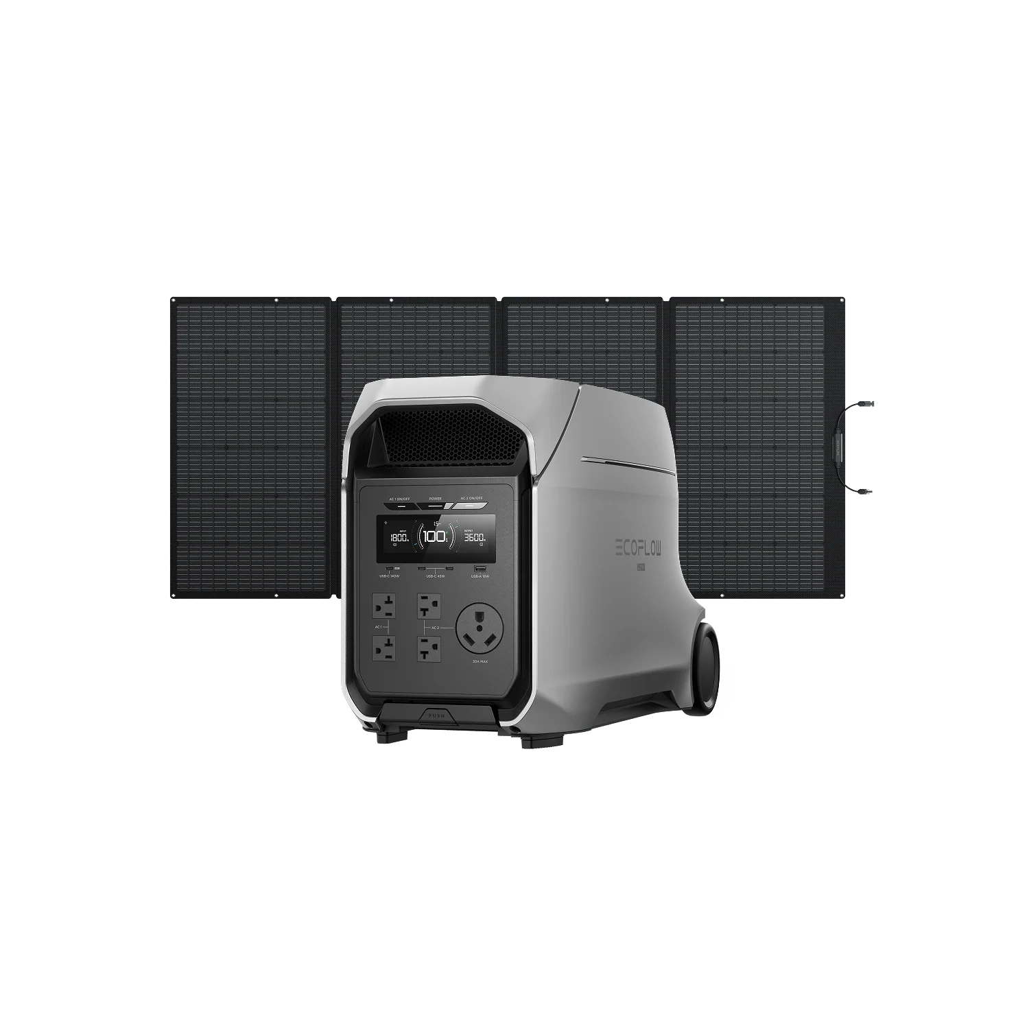 EcoFlow DELTA 3 Ultra Solar Generator (PV400W)